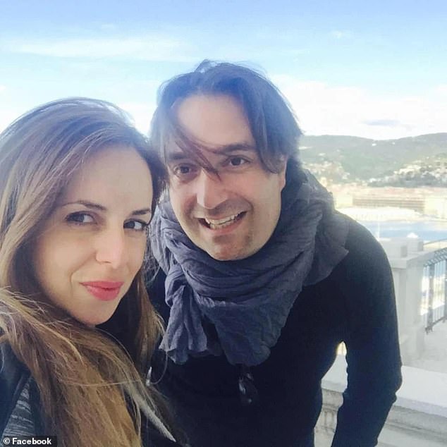 Ana, 39, and her husband Brian, 46, invited people over to their Cohasset home, which was 