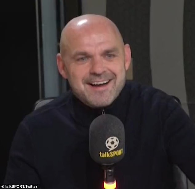 Danny Murphy, who admitted to being 'paranoid' as the sounds continued, was the butt of a joke.