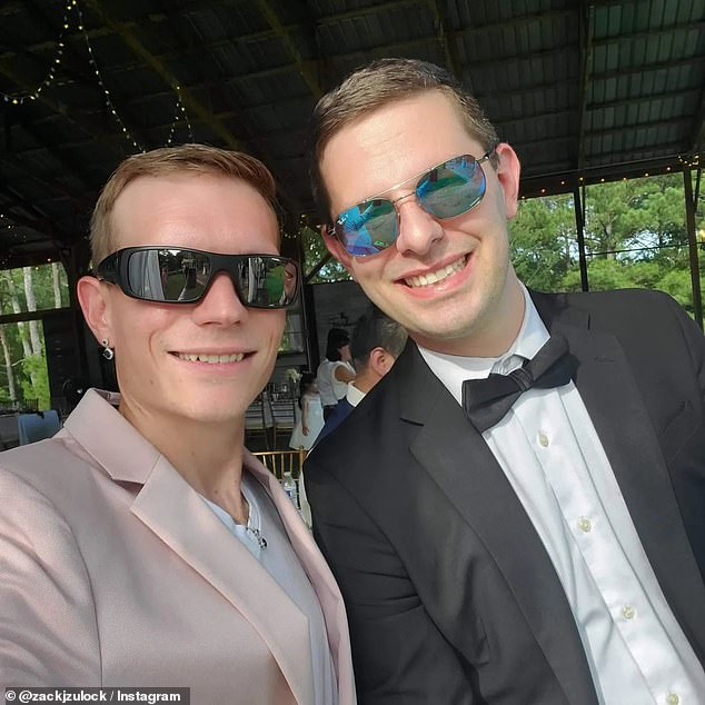 William Dale Zulock Jr. (left) and Zachary Zulock (right) were once darlings of Georgia's LGBTQ scene.  Now, they face life in prison for raping their adopted children and offering them to other local pedophiles as well.