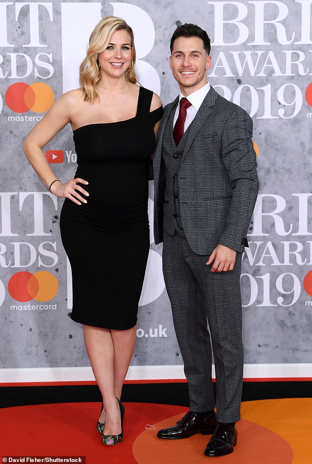 Congratulations!  Gemma Atkinson has revealed that she is pregnant with her second child with Gorka Márquez (both photographed in February 2019).