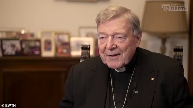 Cardinal George Pell looked fragile but cheerful in what would be his last interview