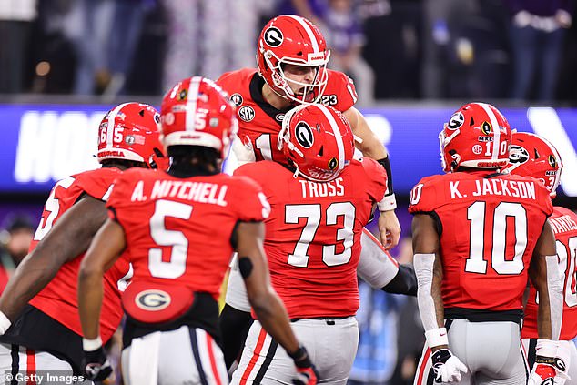 Stetson Bennett and the Georgia Bulldogs won their second straight national championship