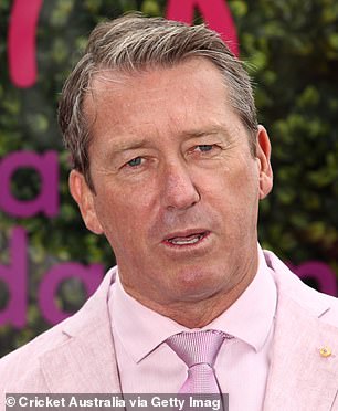 Glenn McGrath (left) broke his silence after Sunrise presenter Mylee Hogan (right) made an awkward on-air joke about the cricket great's death last week.