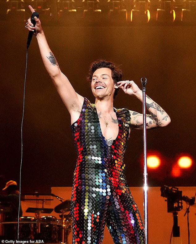 Star Power: It comes after Harry, who is nominated for six Grammy Awards, was officially announced as one of the artists at the 2023 ceremony, which will take place on February 5.