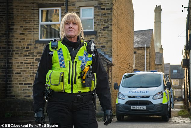 'Sarah Lancashire is a GODDESS!'  Happy Valley fans praised the BBC's 'sensational' crime drama when it returned for its third and final series on New Year's Day, after a seven-year hiatus.