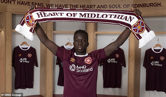 Australian striker Garang Kuol has joined Hearts on a six-month loan deal from Newcastle