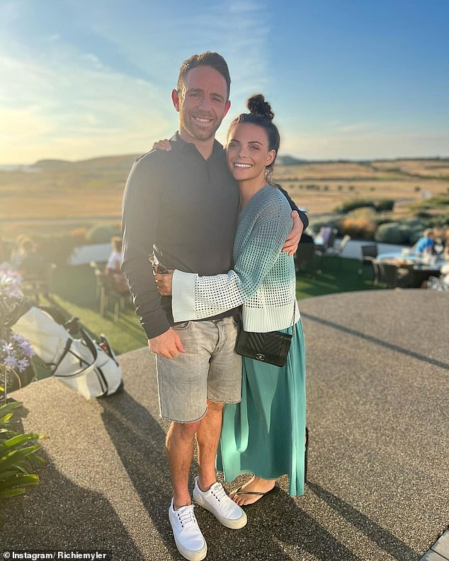 Resignation: The rugby player is now expecting a baby with his new girlfriend Stephanie Thirkill (pictured), who is the daughter of Andrew Thirkill, one of Leeds' wealthiest businessmen