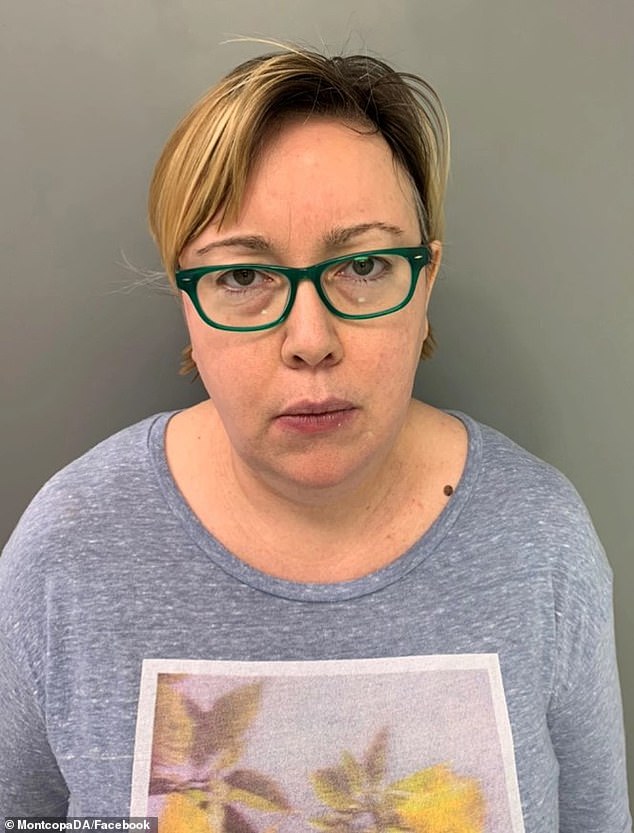 Verity Beck (pictured), 49, was charged with two counts of first-degree murder, two counts of third-degree murder and other crimes in the murders of Reid Beck, 73, and Miriam Beck, 72 Montgomery County District Attorney Kevin Steele.  told reporters