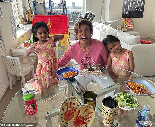 Hoda Kotb, 58, shared that her three-year-old daughter Hope chooses a stranger to buy her a meal every time they go out to eat at a restaurant.