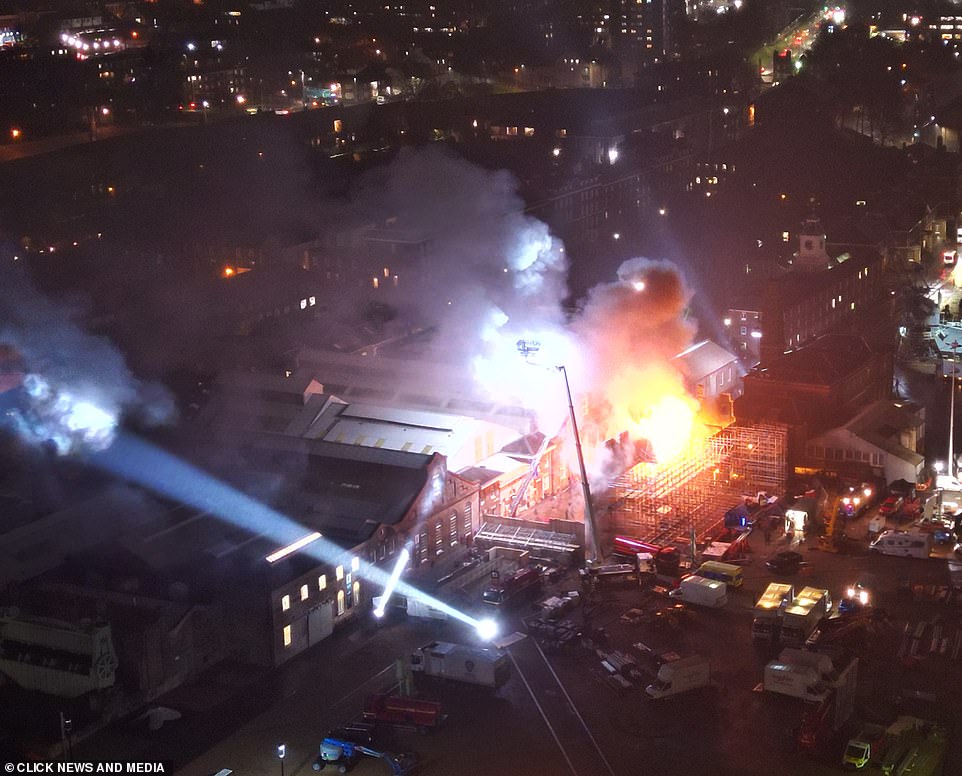 Oscar-winning director Steve McQueen recreated London in 1940 to show the intense bombing campaign waged by Nazi Germany.