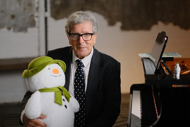 Legend: Legendary musician Howard Blake was paid nothing upfront to write The Snowman's music and lyrics