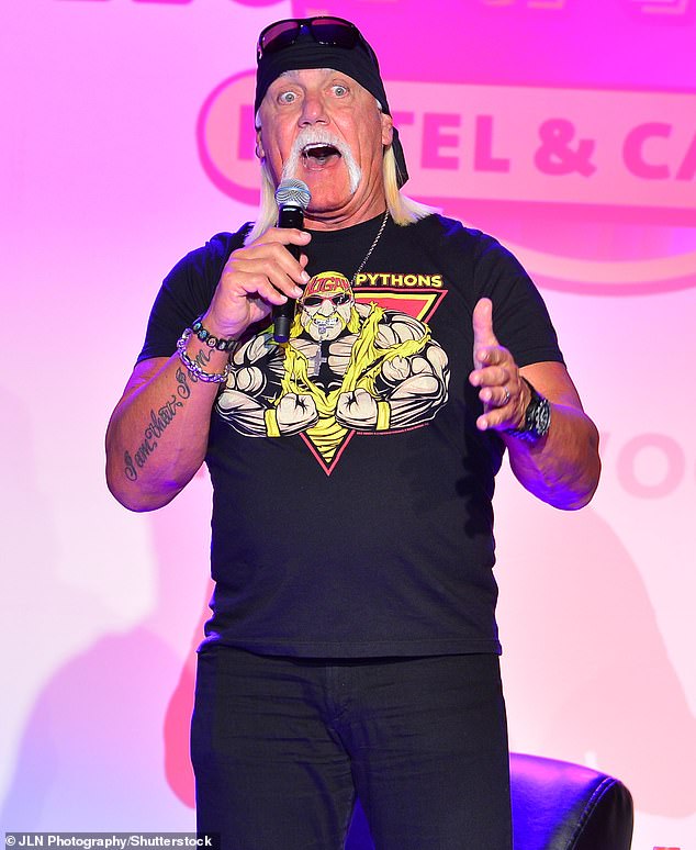 Shocked: Hulk Hogan's 2.2 million Twitter followers were pretty shocked Wednesday when he sent out a startling tweet