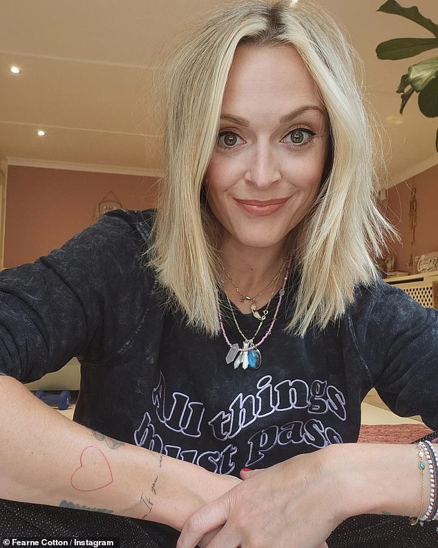 'I thought it was you!'  Fearne Cotton wowed fans of her when she shared snaps of ella Lin's mother of her on her wedding day for an anniversary tribute.