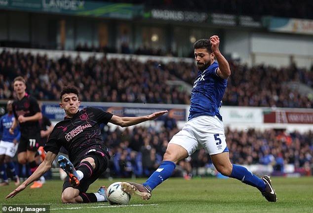 Ipswich had the best of chances in the first half against their Championship opponent