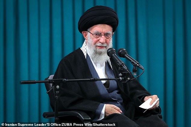 Iran's Supreme Leader Ayatollah Ali Khamenei, pictured, was one of the officials responsible for giving the go-ahead for Akbari's execution.