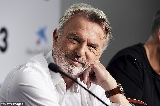 New Zealand actor Sam Neill (pictured in Spain on October 11, 2019) has passionately defended Jacinda Ardern hours after she resigned as New Zealand Prime Minister.