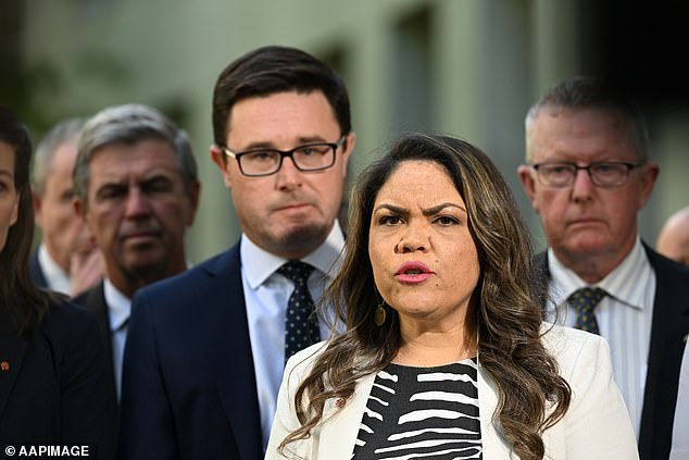 The official campaign opposing the federally proposed Indigenous Voice to Parliament will begin on Monday and includes Liberal Senator Jacinta Nampijinpa Price (pictured)