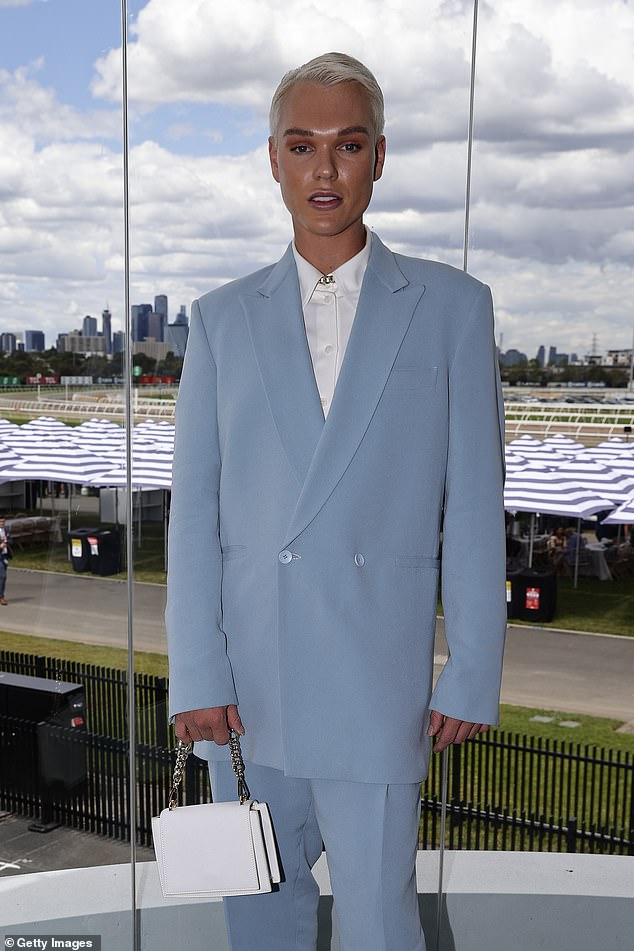 Jack Vidgen (pictured) paid tribute to Australia's first openly gay luge player, Simon Dunn, following his shocking death aged 35.