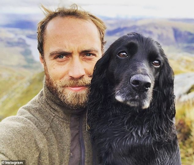 James Middleton announced the death of Ella, who was 15, on Instagram earlier this month.