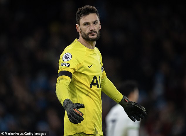 Hugo Lloris was responsible for two of Manchester City's goals in Tottenham's defeat on Thursday