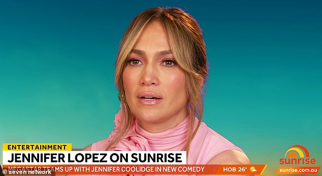 Cute: It comes after his wife Jennifer Lopez revealed that it was her idea to have a secret wedding in Las Vegas in July of last year