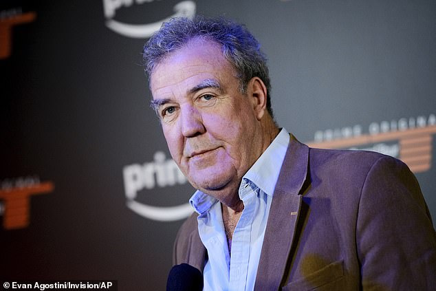 Jeremy Clarkson, 62, has revealed he has begun injecting himself with the 'tremendous' drug, Ozempic, after fearing he could develop type 2 diabetes. Pictured above, Mr Clarkson in 2017