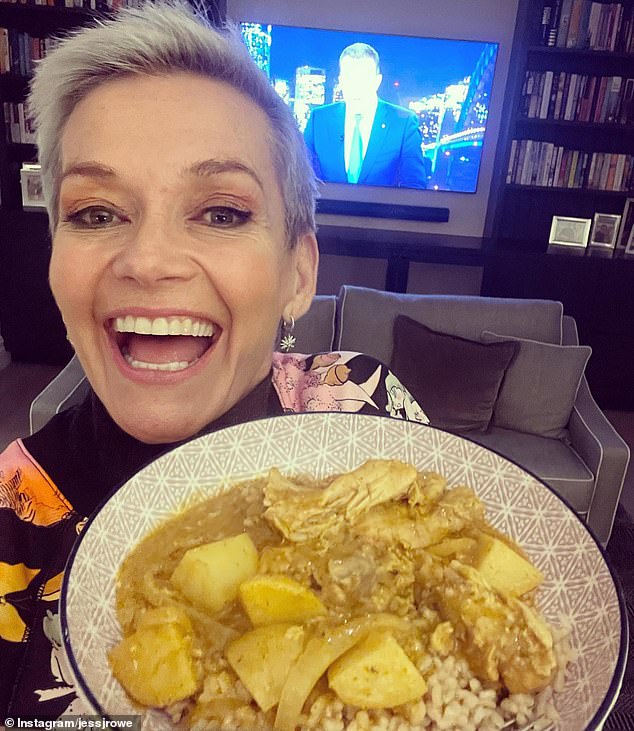 Jessica Rowe (pictured) announced Friday that she's expanding her career with her 'not-so-trash' cookbook due for release on Tuesday.