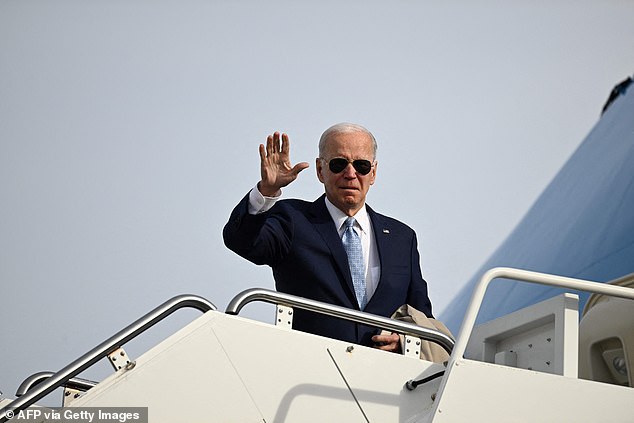 President Joe Biden flew to El Paso, Texas, on Sunday morning, making his first border visit as president to see for himself the scale of the crisis.