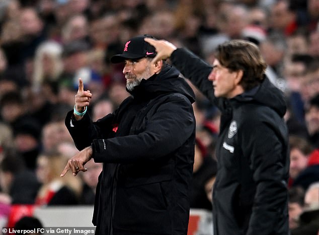 Liverpool boss Jurgen Klopp claimed Brentford 'stretched the rules' on set pieces