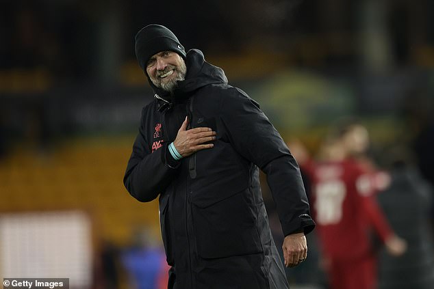 Jurgen Klopp praised Liverpool's resilience in their 1-0 win over Wolves at Molineux