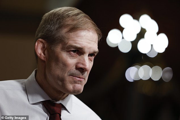 The Justice Department on Monday denied Rep. Jim Jordan of Ohio (above) and his request for more details about its handling of classified files on President Joe Biden.