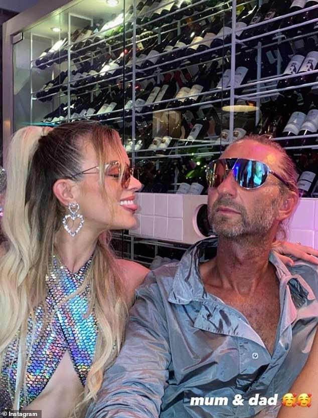 Justin Hemmes threw a raucous rave for members of his staff at his Sydney club The Ivy with girlfriend Madeline Holtznagel on Monday.