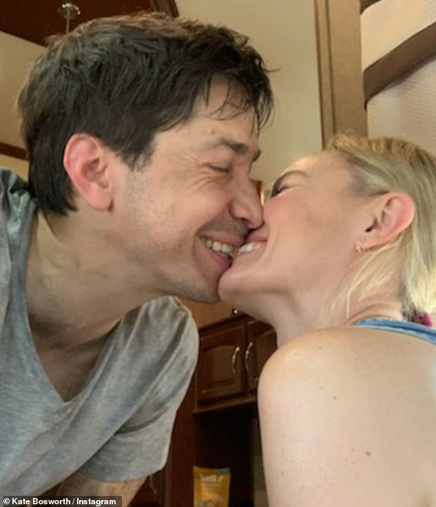 Loving Long: Kate Bosworth filled her Instagram story with more loving photos of her and boyfriend Justin Long, 44, on Wednesday, two days after he posted an epic tribute to her 40th birthday