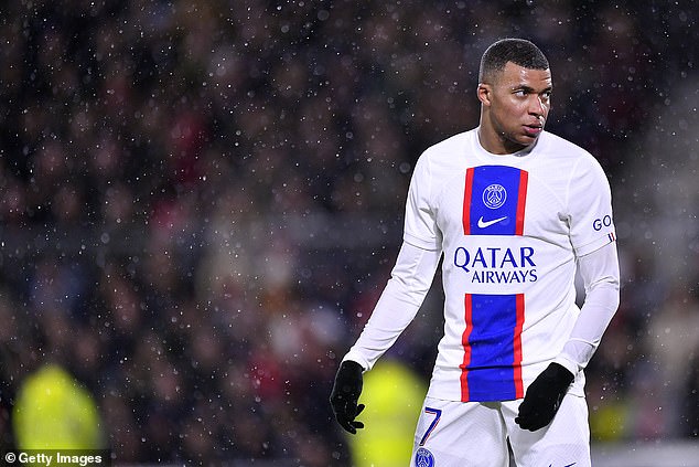 Kylian Mbappe (pictured) appears to have tanned inspiration from Argentina goalkeeper Emiliano Martínez