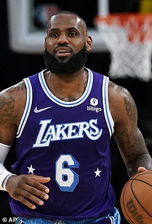 Los Angeles Lakers star LeBron James