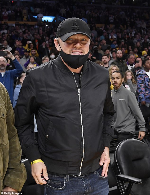 Game time: Leonardo Dicaprio, 48, enjoyed a guys' night out in the midst of his new romance with Victoria Lamas, 23, while watching the Lakers with friends.