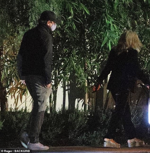 Parent time: Leonardo Dicaprio, 48, kept a low profile last week as he ditched wild nights out with new girl Victoria Lamas, 23, to enjoy the company of her mother, Irmelin Indenbirken, during an outing to Los Angels.