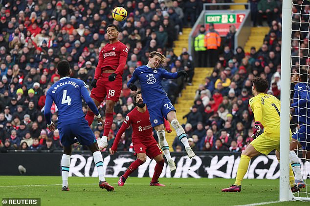 Liverpool and Chelsea played out a 0-0 Premier League draw at Anfield on Saturday