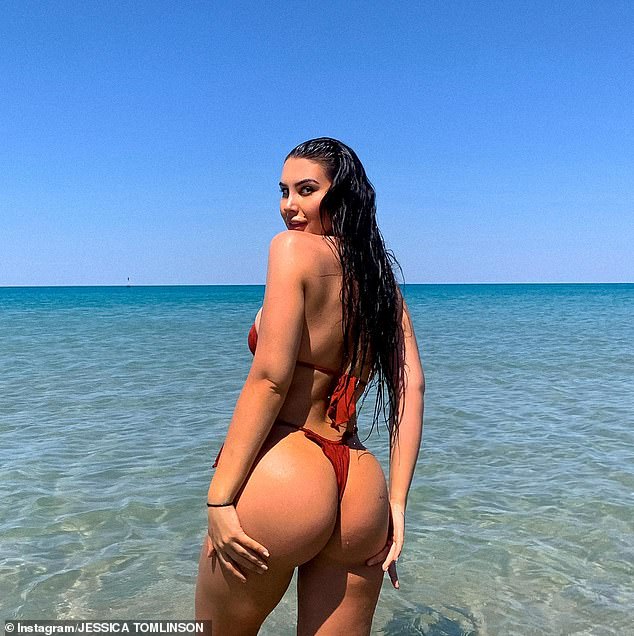 Channel 10 has been forced to make last-minute edits to The Bachelors after contestant Jessica Tomlinson (pictured) went rogue and appeared on a rival dating show