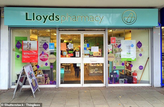 Job threat: Lloyds Pharmacy to close 237 branches by the end of the year, including all outlets in Sainsbury's supermarkets