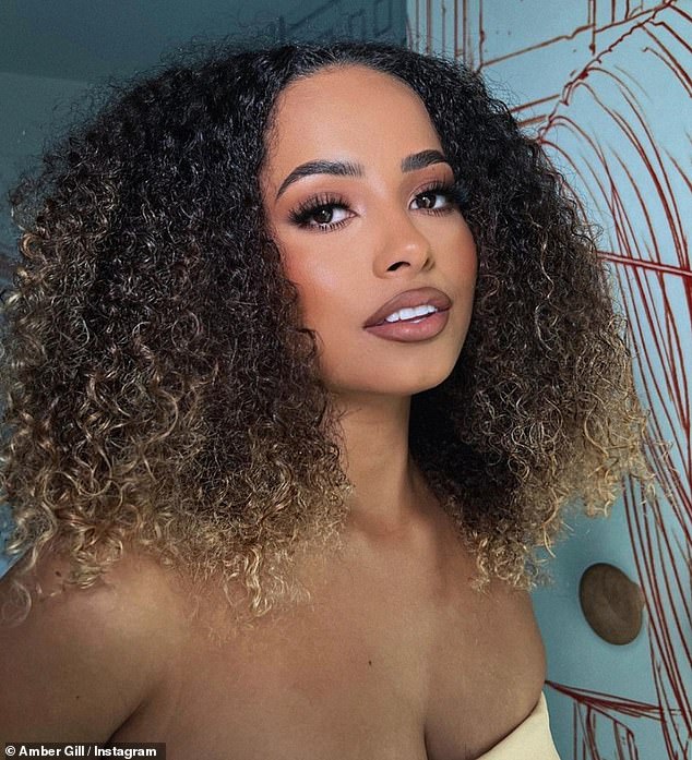 Oh no!  Amber Gill shared her awkward wardrobe malfunction with her fans and admitted that she was 