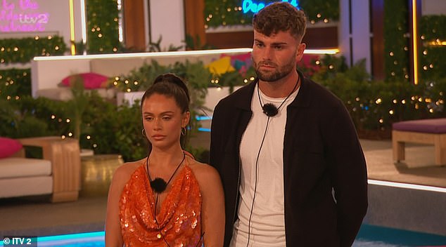 'Controversial': Tuesday's episode saw Tom Clare ruffle feathers as he paired up with Olivia Hawkins leaving Will Young single and at risk