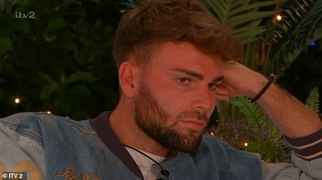 Eek!  Love Island's Tom Clare told bombshell Ellie Spencer that he's looking to meet her, despite being paired with Zara Deniz Lackenby-Brown