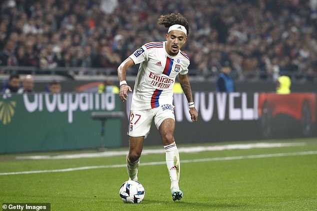 Lyon winger Malo Gusto underwent a medical prior to his move to Chelsea