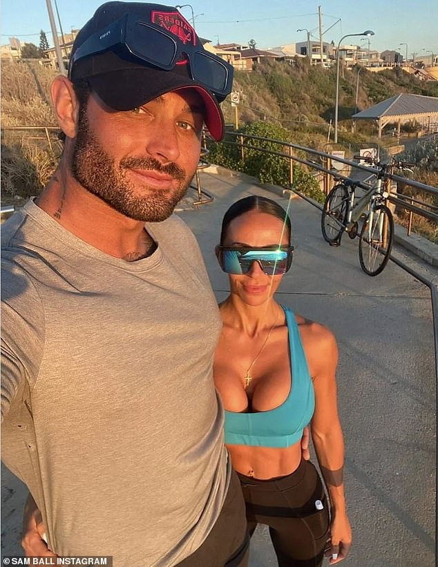 Sam Ball took to Instagram on Friday to share some sunset snaps with his new girlfriend, Kylie Caires.