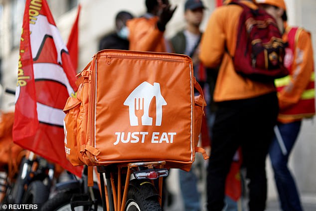 Profits up: Just Eat generated a second half profit of £131m, a major turnaround from its grim start to the year when it posted a loss of £117m in the first six months