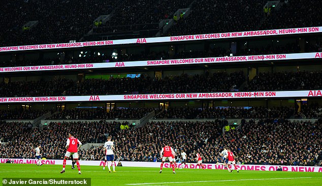 MailOnline found widespread evidence of cocaine use in toilets at Tottenham Hotspur Stadium, which hosted Sunday's north London derby between Tottenham and Arsenal.