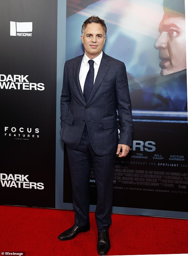 Thoughts and prayers: Mark Ruffalo asked fans to keep Jeremy Renner in their prayers after he suffered a 'weather related accident' (pictured in 2019)