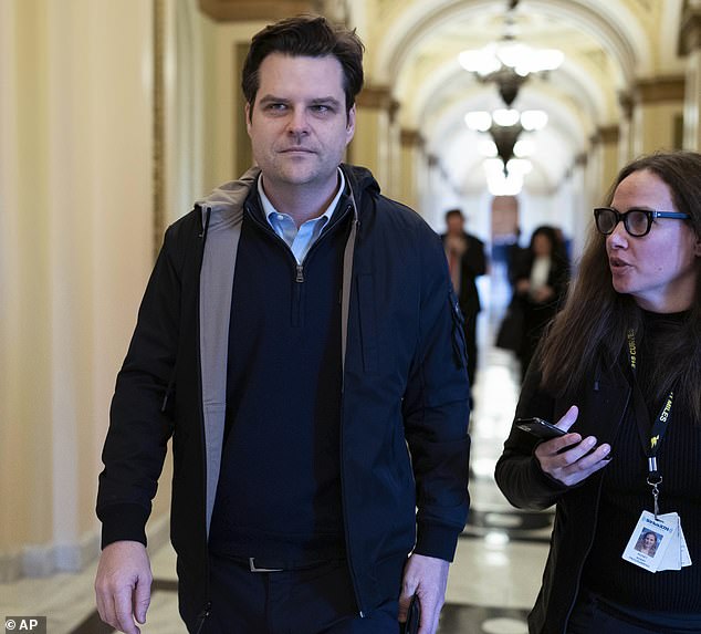 Florida Republican Rep. Matt Gaetz suggested Wednesday that the debacle of President Joe Biden's classified documents could be the work of sabotage.