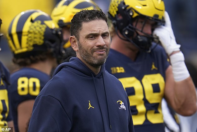 Michigan offensive coordinator Matt Weiss has been fired amid a school investigation